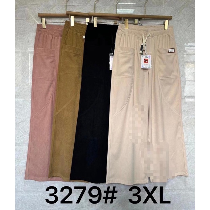 celana kulot kodorai import size XL-7XL merk good premium