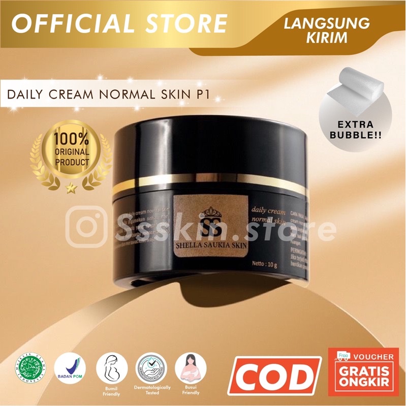 DAILY CREAM NORMAL SKIN SHELLA SAUKIA