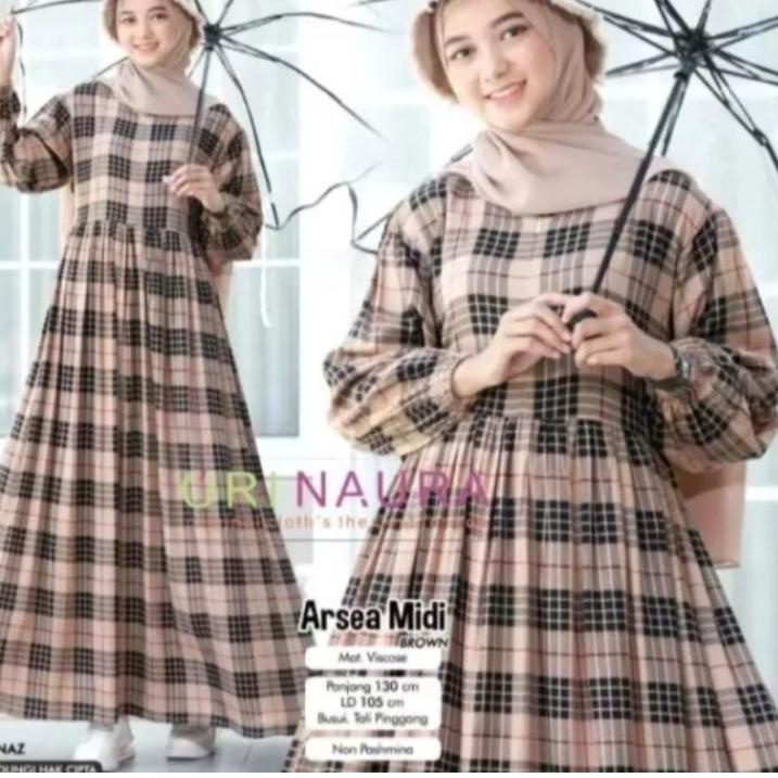 Viral GAMIS MIDI KOTAK PREMIUM // GAMIS MIDI KOTAK WANITA // GAMIS TERBARU