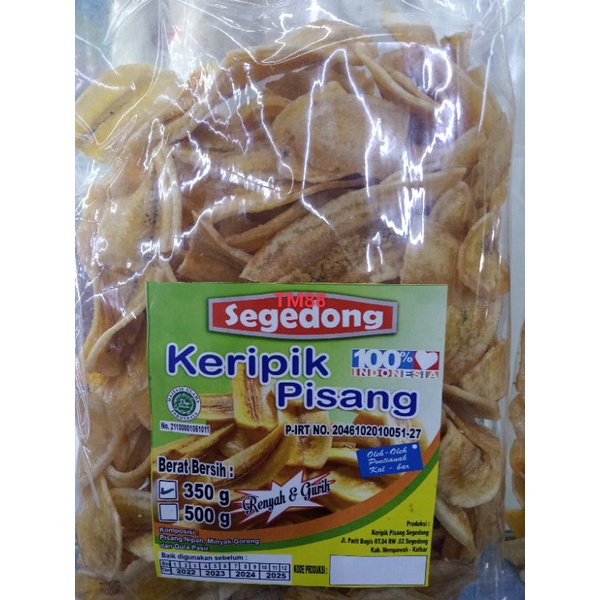 

KERIPIK PISANG MANIS SEGEDONG 350 gram