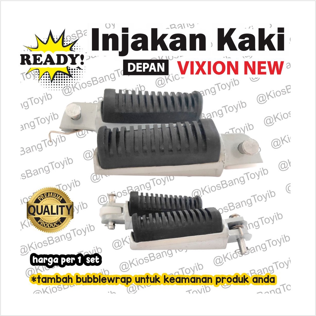 Karet Footstep Depan/Pijakan Kaki Depan Yamaha Vixion New (YUSHO)