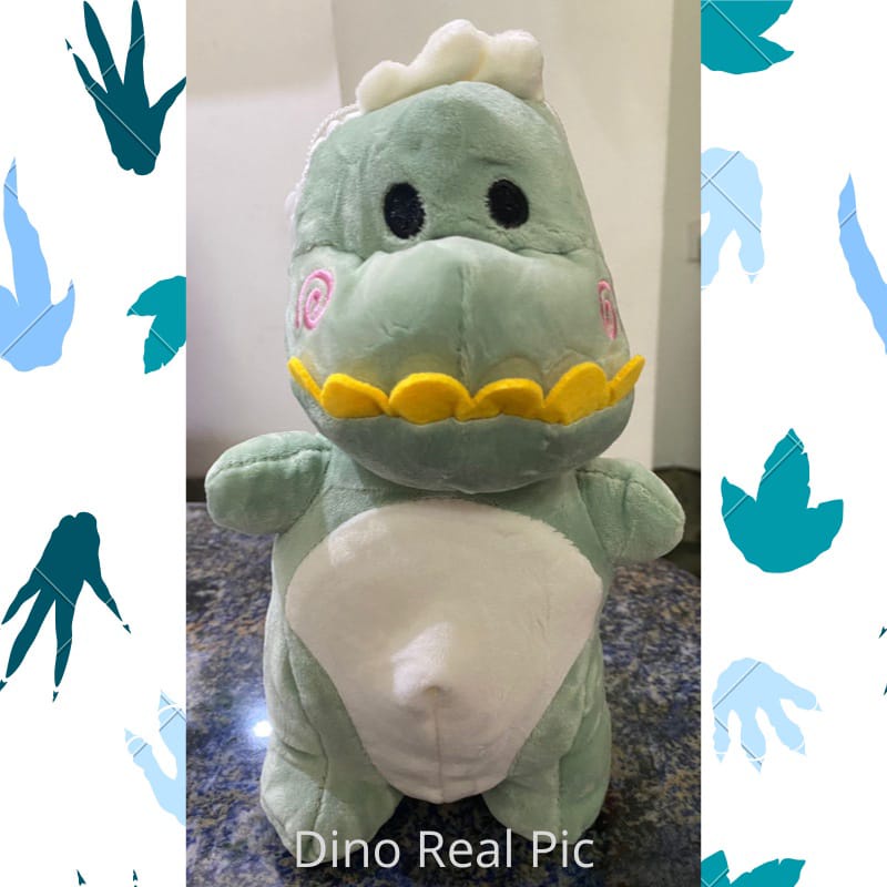 Tas Boneka Anak Dinosaurus Lucu Sling Bag Karakter Tas Selempang Wanita Tas Boneka Dino Bahan Halus Import bisa bayar di tempat