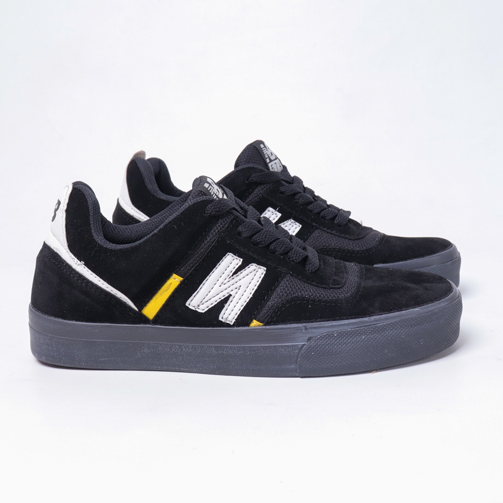 SEPATU PRIA SKATEBOARDING SNEAKERS CASUAL KETS SPORT PREMIUM IMPORT BNIB FULL HITAM PUTIH