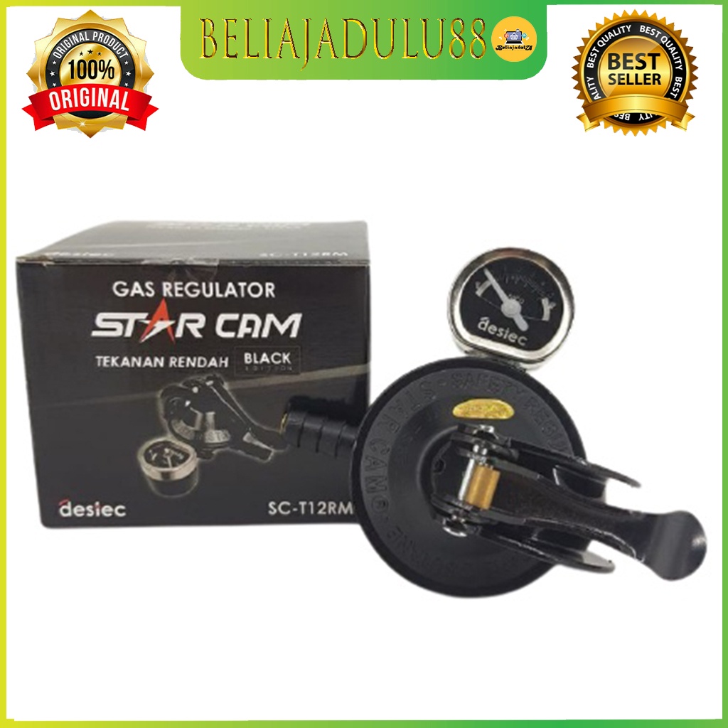 Beliajadulu88 Regulator gas elpiji plus meteran dan pengaman starcam SC-T12RM Dan SC-T12R