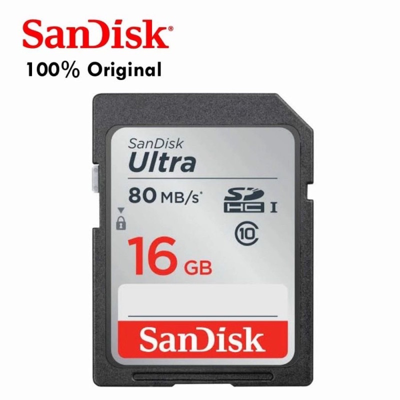 Sandisk Ultra SDHC Class 10 80MBps - 16GB Promo By Sen