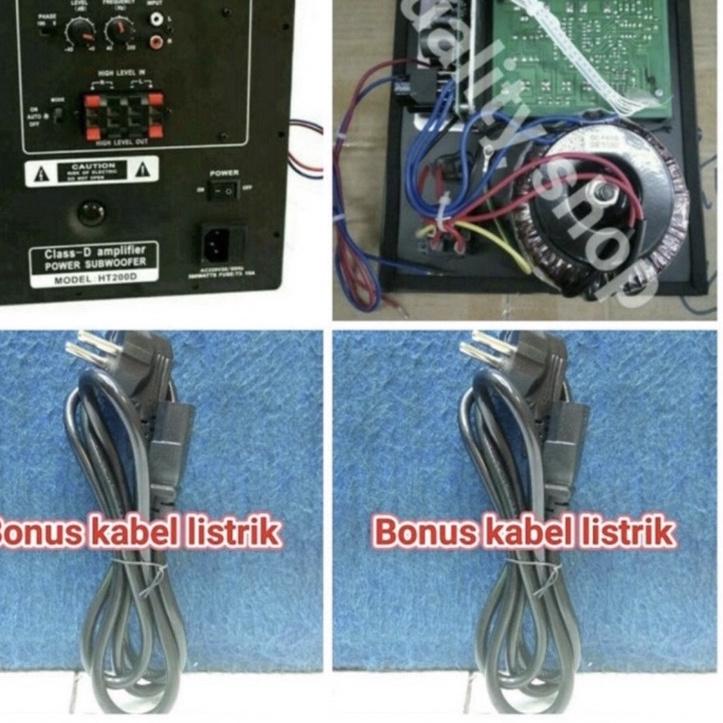 New Collection--power subwoofer Active class D 500 watt