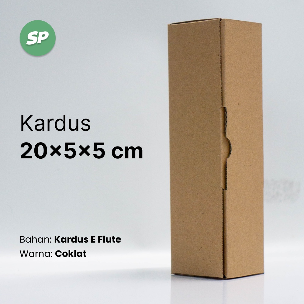 

Kardus 20x5x5 cm | Sarjana Packaging - Kemasan Kardus, Karton, Box Packing