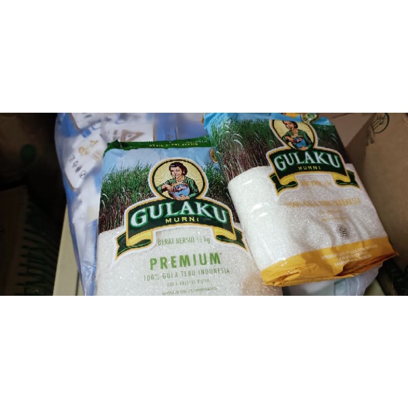 GULAKU PUTIH DAN KUNING 1 KG *20 BKS