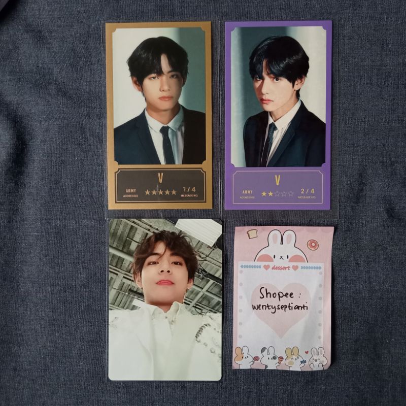 pc photocard mpc taehyung tae v sys ring melet