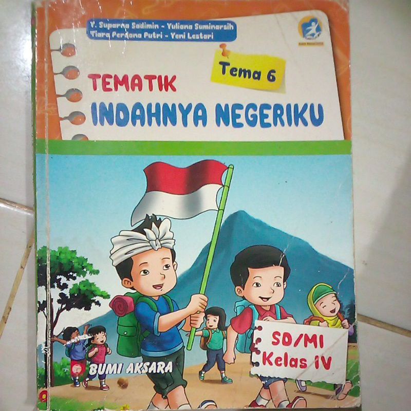 tematik tema 6 untuk SD kelas 4