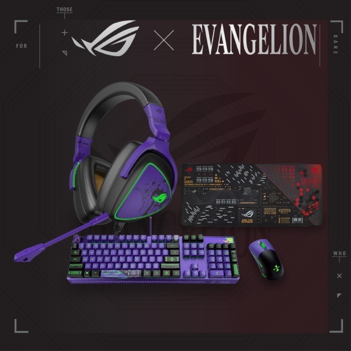 Asus ROG x Evangelion Gaming Gear Set Bundle