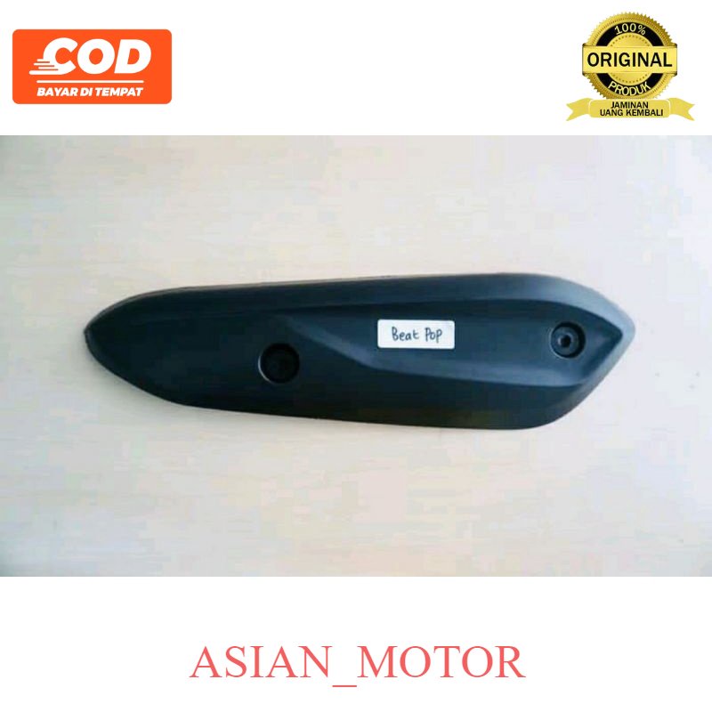 FARIASI MOTOR Cover Tutup Beat Pop / Penutup / Tameng Pelindung Knalpot / Kenalpot Beat Pop FI / F1/