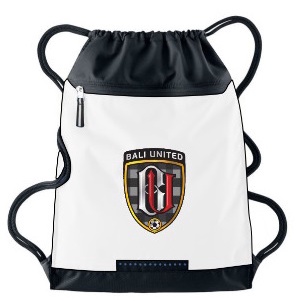 Tas Serut pria string bag polos selempang olahraga bahan Taslan waterproof | Tas Pria Ransel Serut Klub Bola Bali United