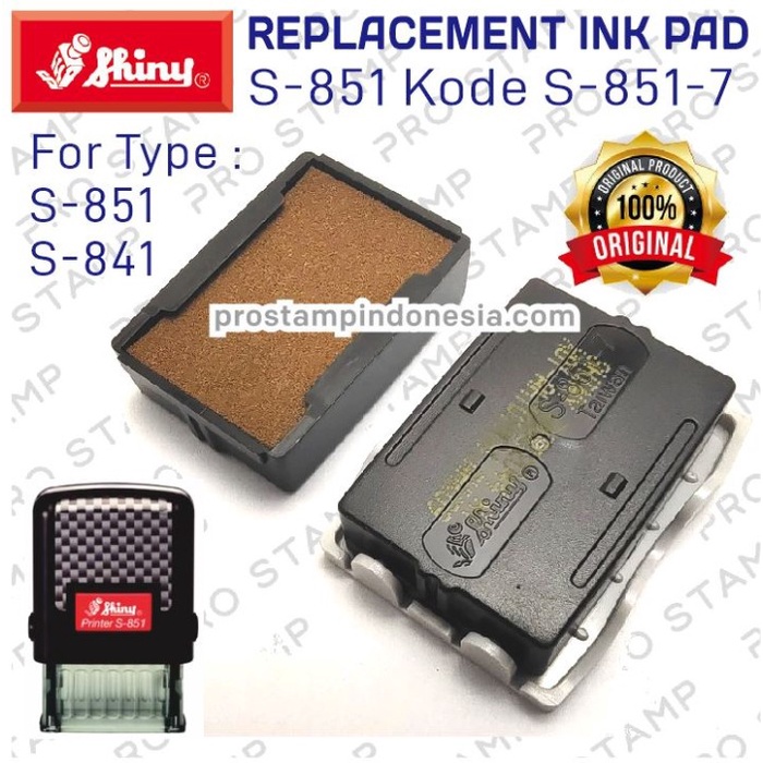 

Murah Replacement Ink Pad Shiny / S-851,S-852,S-853,S-854,S-855 Sale!!!