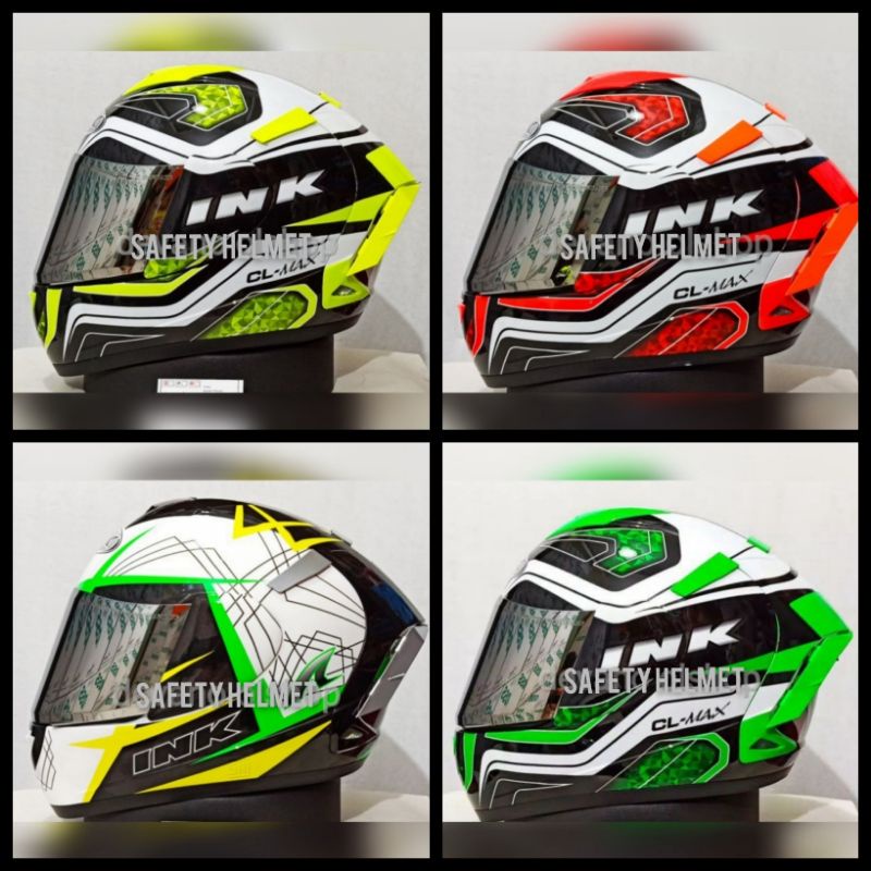 Helm full face INK CL-MAX New series paket ganteng berat 2kg