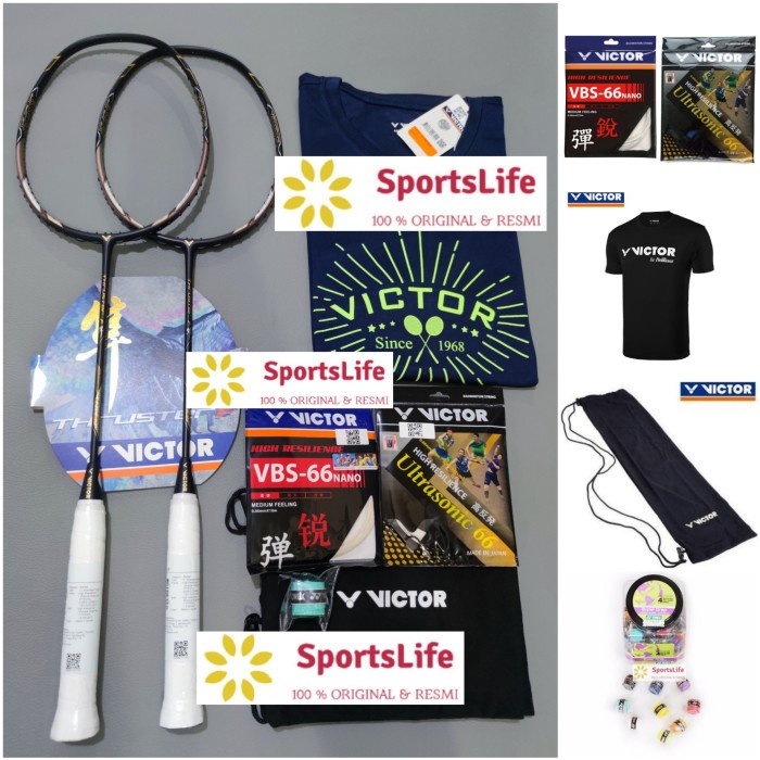 Raket Raket Badminton Victor Thruster F Enhanced Edition Original