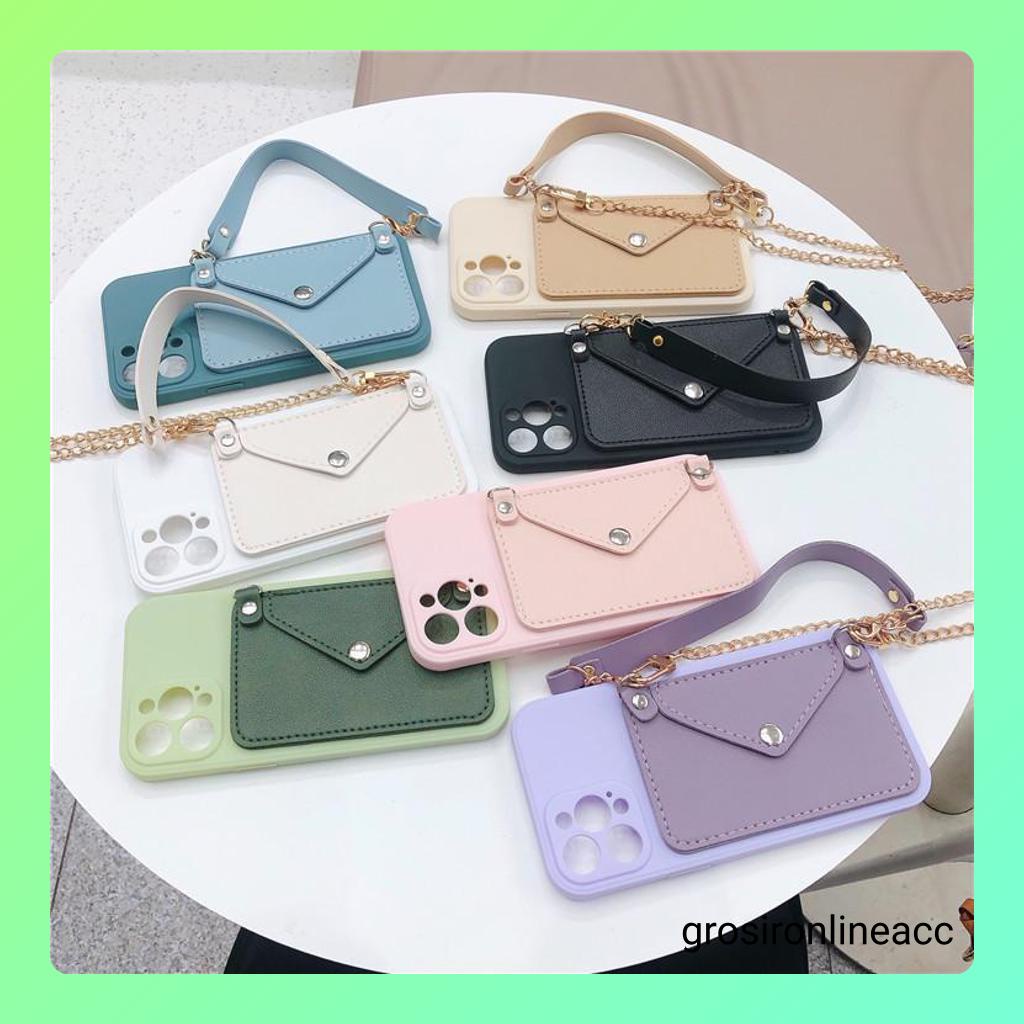 Case Tali Slempang FH60 WM for Xiaomi Redmi A1 A1+ 4A 4 4X 5 5A 5+ 6 6A 7 7A 8 9 Prime 9A 9i 9C 9T 10 10C 10S 10T 11 11S 11T 12 12C 12T Lite S2 Ultra Poco C40 F3 F4 K40 M3 M4 M5 X3 GT NFC 5G