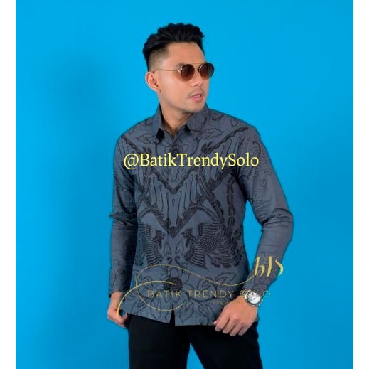 Hem  Kemeja Baju Batik Pria Cowok Laki Laki Slimfit Full Lapis Furing Lengan Panjang Lengan Pendek Original Asli Batik Jumanta Solo Laweyan Size S M L Xl XXL  35