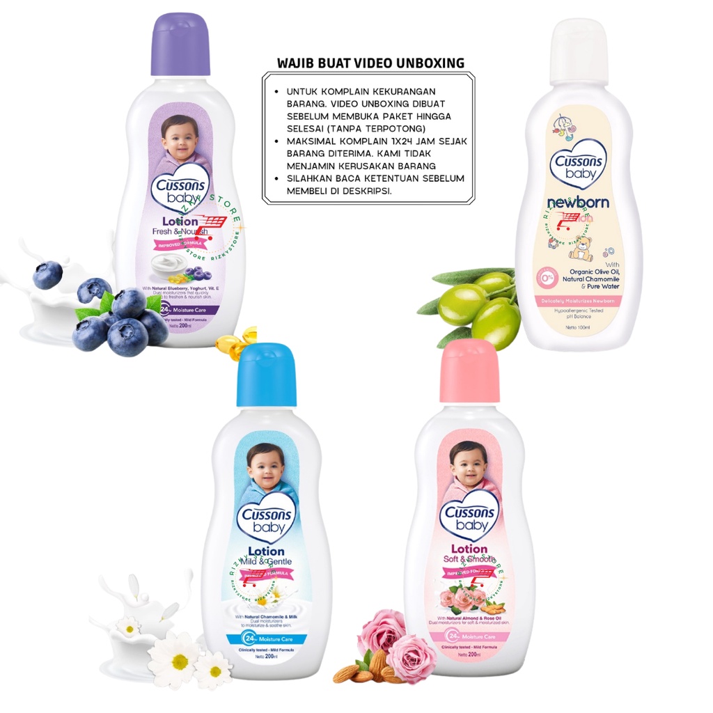 CUSSONS LOTION 100ml 4 varian