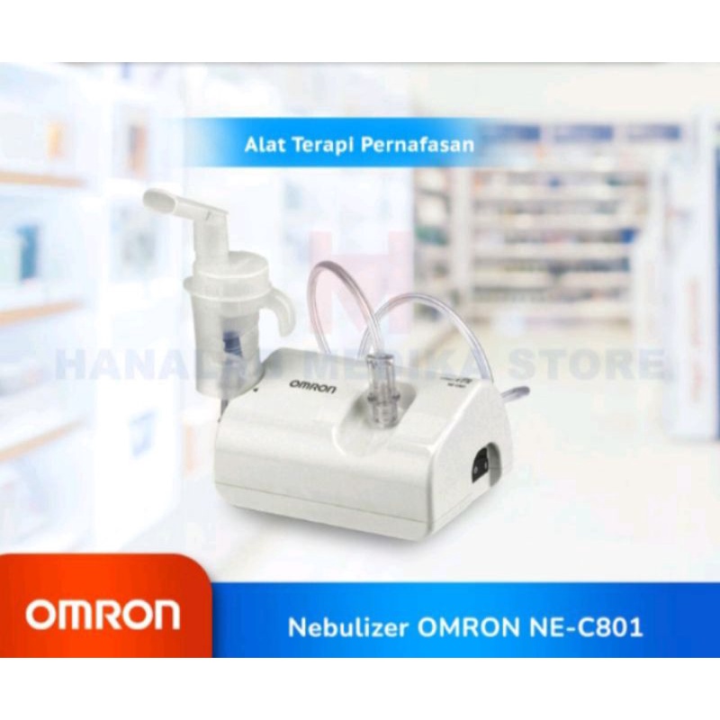 OMRON NEBULIZER NE- C801 / ALAT UAP DEWASA ANAK DAN BAYI