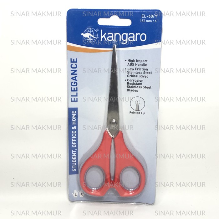 

Hari Ini Scissors / Gunting Kangaro El-60/Y Berkualitas