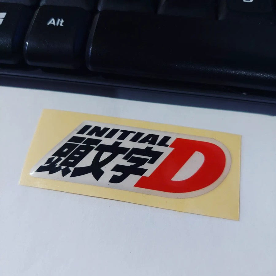 

Sticker Resin Timbul Initial D Stiker Lentur 3D Anime