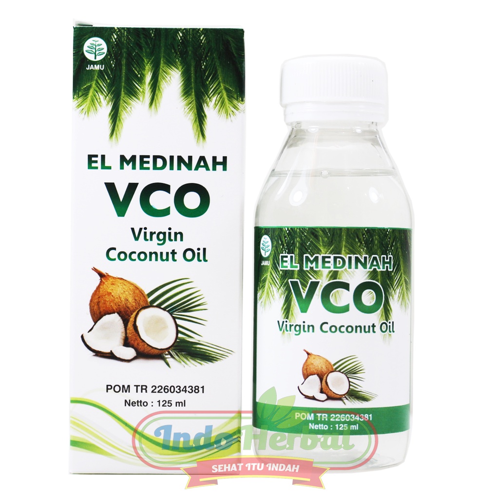 VCO EL MEDINAH 125ml | Virgin Coconut Oil 125 ml