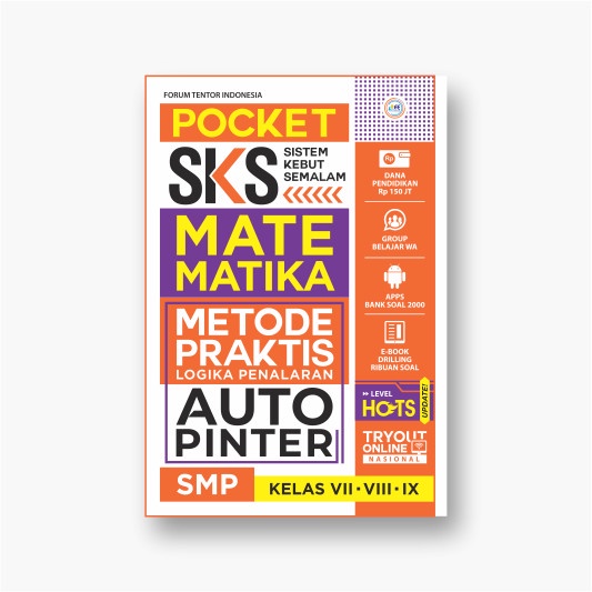 

✨COD✨ PAKET HEMAT BUKU IPA & MATEMATIKA SMP POCKET SKS SERIES - SKS MTK SMP