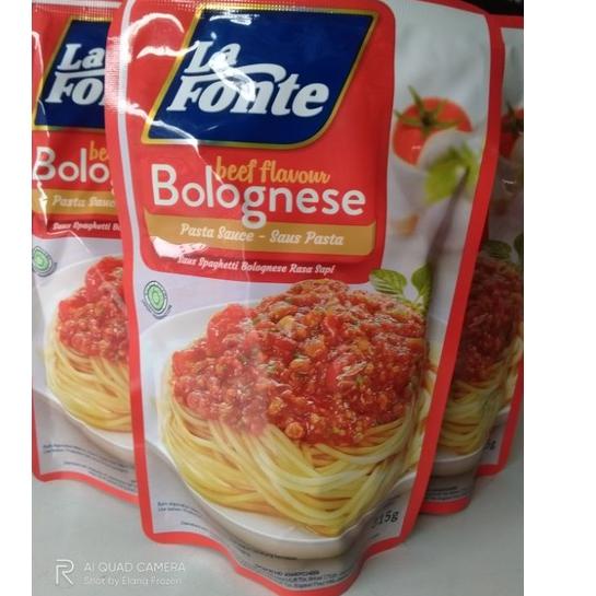 

Untung maksimal--La Fonte Saus Pasta Bolognese 315gr