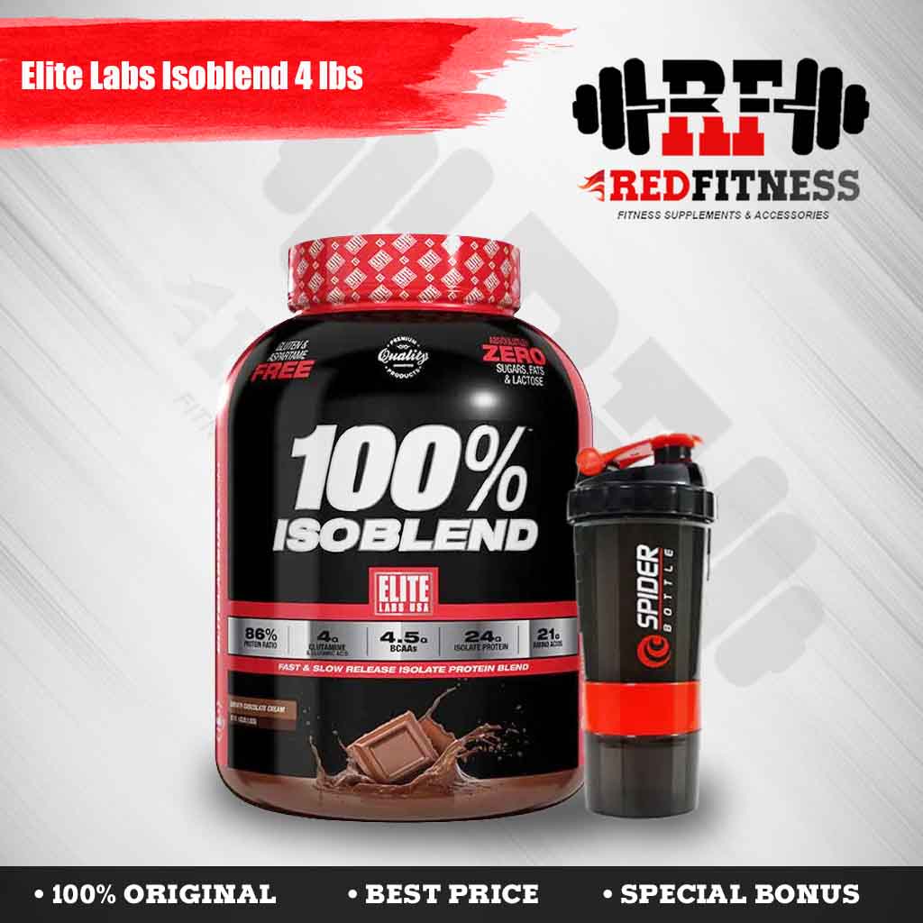 Elite Labs Isoblend 4 lbs / Elitelabs Iso Blend Whey Protein Isolate 4lbs 4lb lb