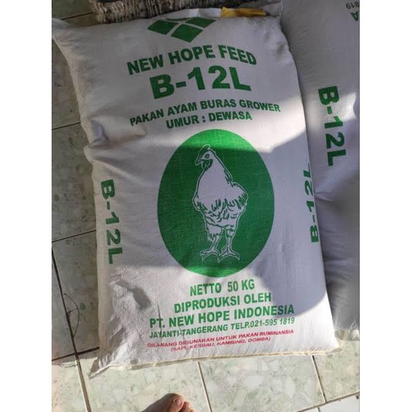 B12L VOER AYAM MAKANAN AYAM TERNAK 50000 GRAM (50KG)