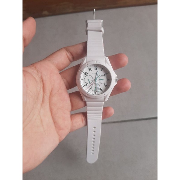 Fossil Watch Rubber White ES 4064
