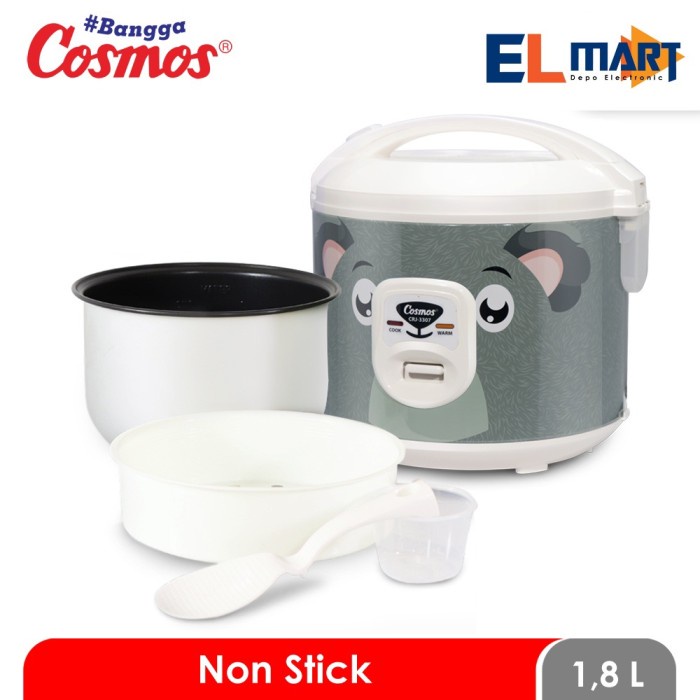 Cosmos Magic Com CRJ 3307 Fabelia Animal Series Rice Cooker CRJ3307