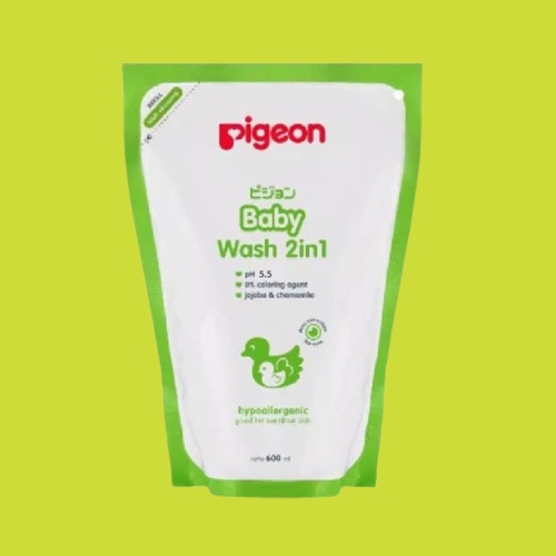 ❤ZJ❤ Baby Wash 2in1 PIGEON / Sabun Mandi Bayi PIGEON