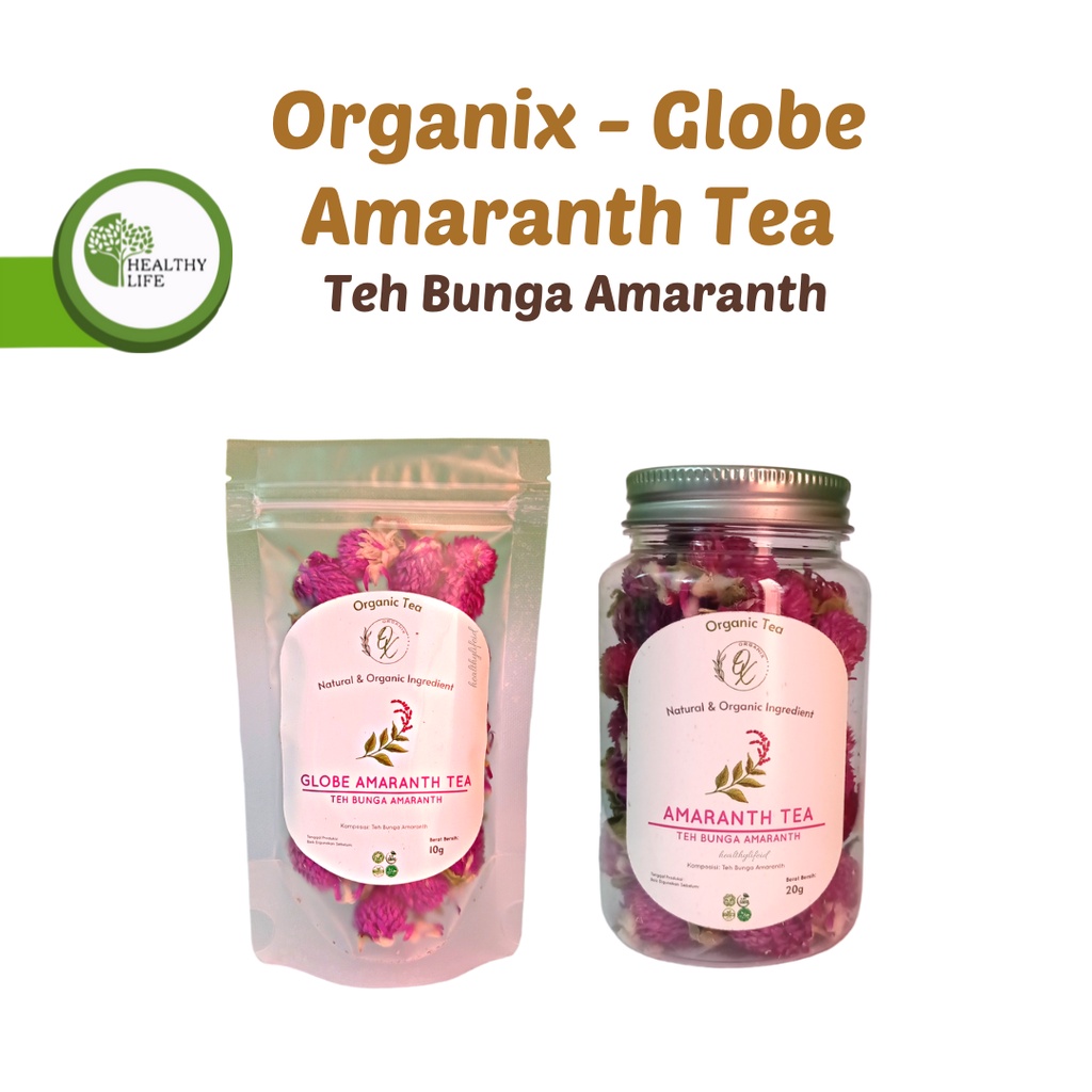 Organix - Globe Amaranth Tea / Teh Bunga Amaranth