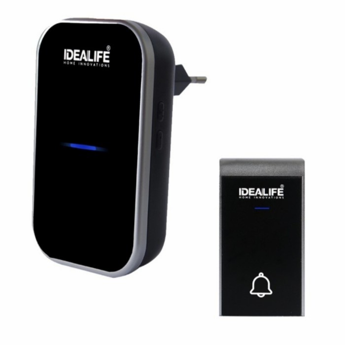 

IDEALIFE IL291 ORI / Bel Pintu Bell Rumah Wireless Tanpa Kabel IL-291