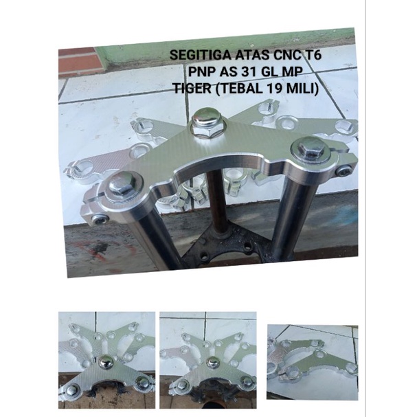 T ATAS CNC AS 31 GL MP TIGER (T ATAS CNC POLOS AS 31)SEGITIGA SHOK DEPAN CNC GL MP TIGER ATAS CNC