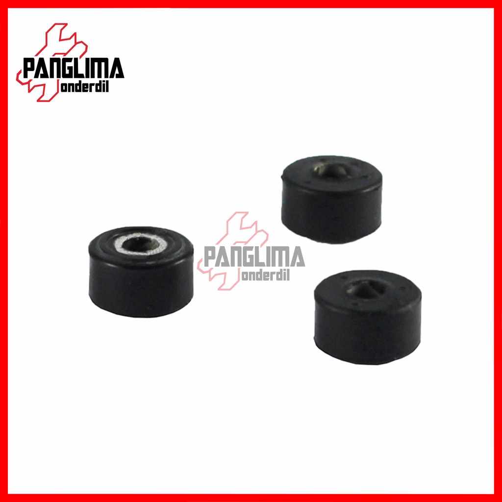 Karet Kopling Otomatis All Yamaha Matic-Bebek Mio &amp; Jupiter MX &amp; Nouvo &amp; Vega R &amp; F1ZR &amp; Fino Seal Kampas-Ganda Rubber Clutch-Dumper-Damper 1 Set-3 Pcs