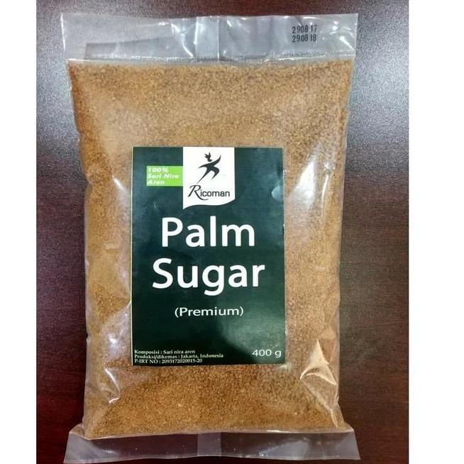 

id5l5Kz--RICOMAN Premium Palm Sugar Gula Aren Nira 100% Premium 400 gr