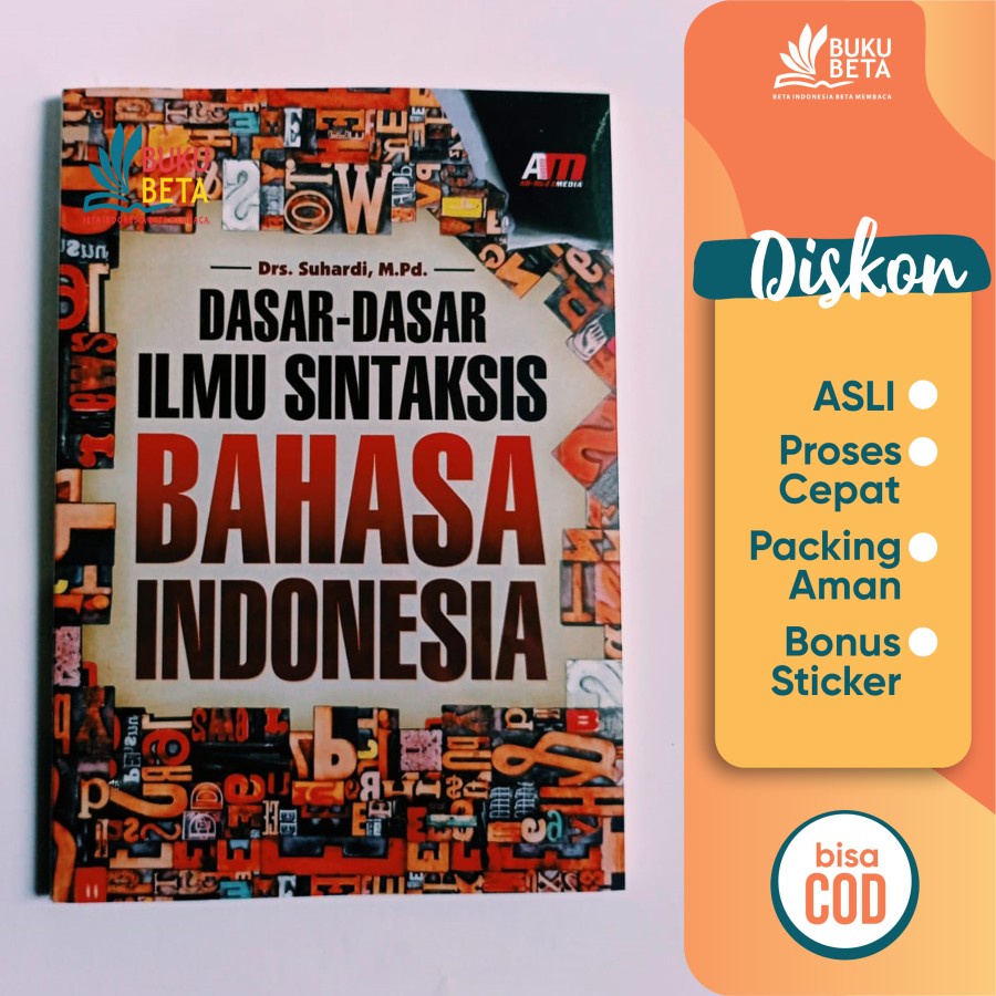 Dasar-Dasar Ilmu Sintaksis Bahasa Indonesia - Suhardi