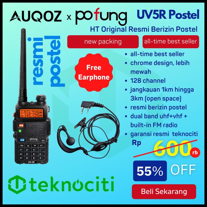 Pofung Uv-5R Ht / Uv5R Handy Walkie Talkie