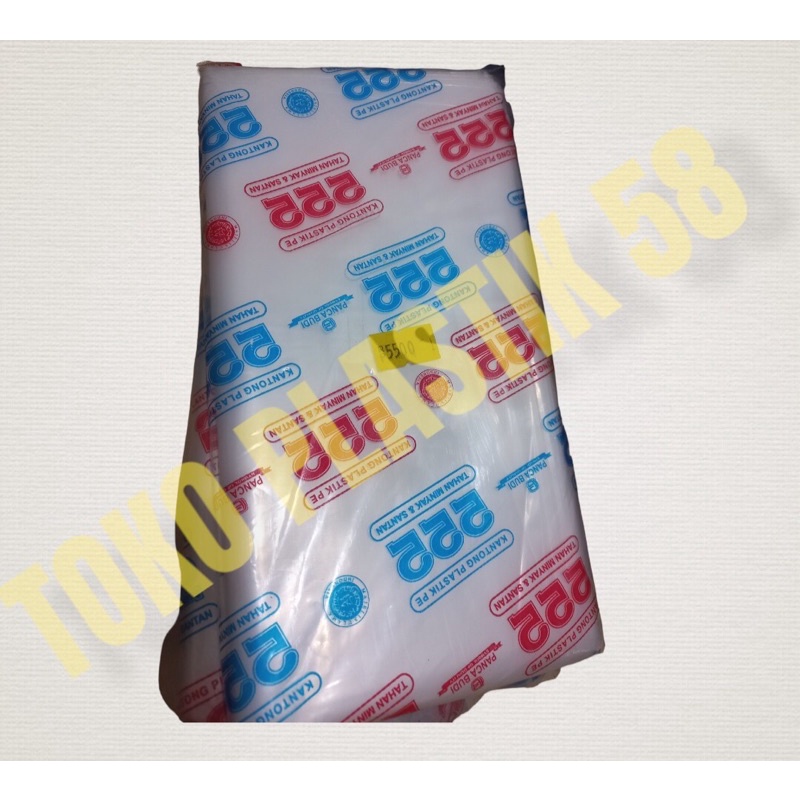 Plastik Es/ PE 555 / PE 222 ukuran 2kg