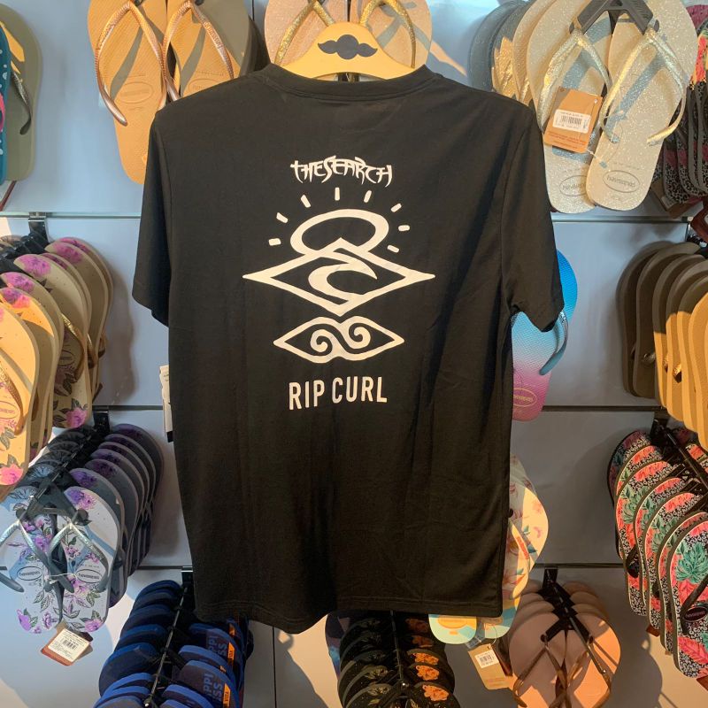 Kaos Ripcurl Search Logo Black