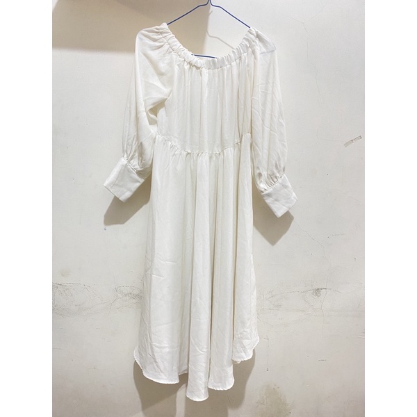 Tunik Dress  Putih Tulang