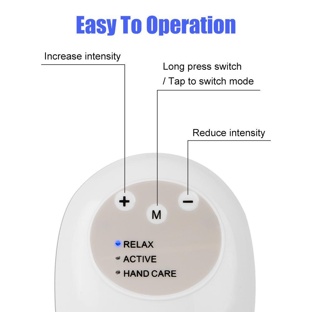 Preva Alat Bantu Tidur|Ergonomis Dipegang Tangan Microcurrent Memperbaiki Perangkat Tidur