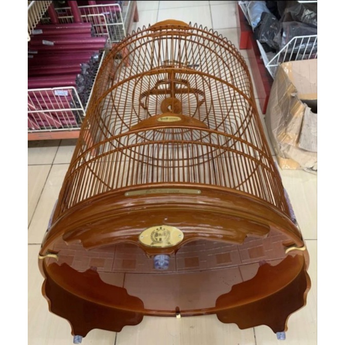 Terlaris Kandang/Sangkar Burung Murai BNR Pvc Reborn No. 2 Logo Baru Original Istimewa Mewah Bisa Ki