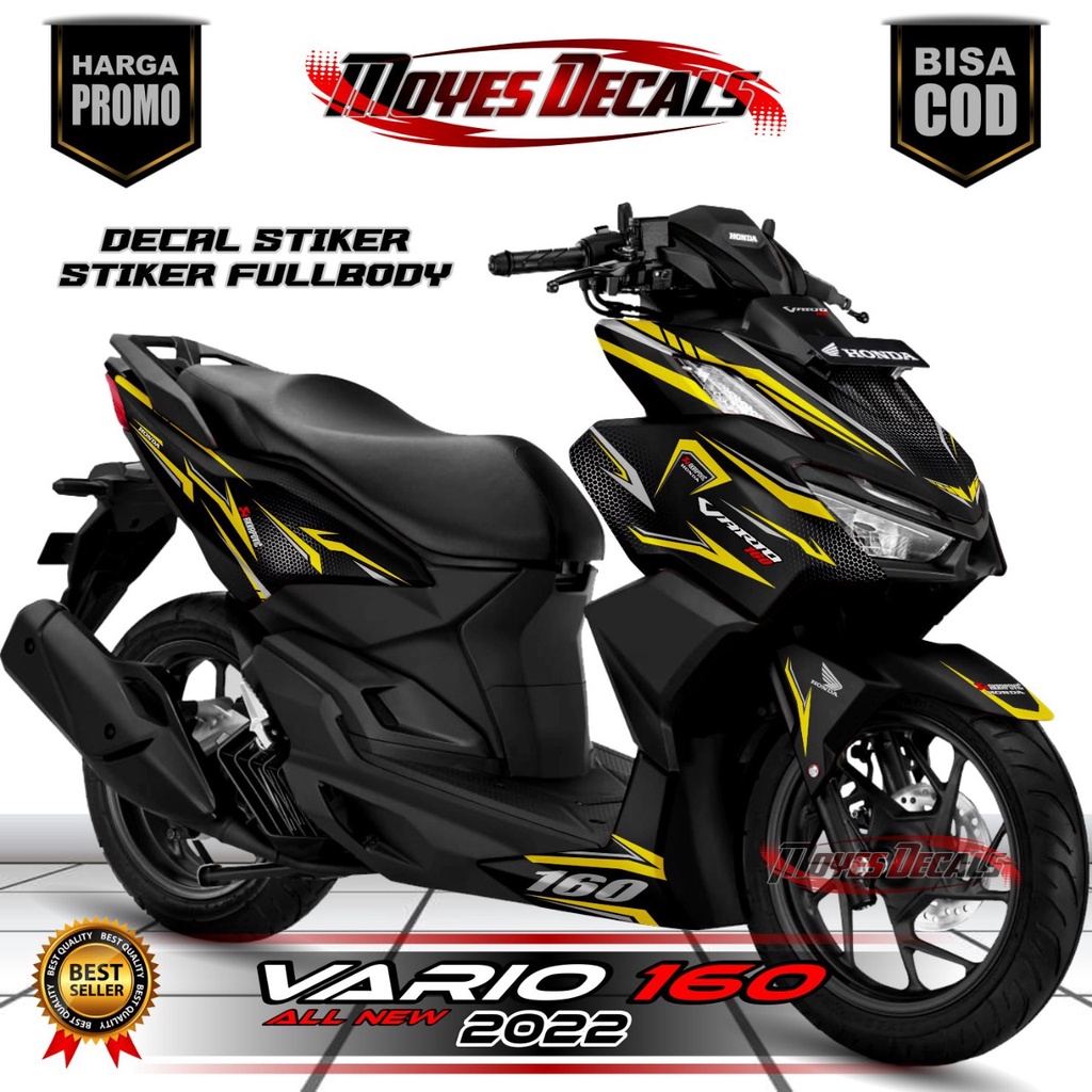 Decal Vario 160 New Variasi Motor Keren / Stiker Motor Vario 160 Full body kit
