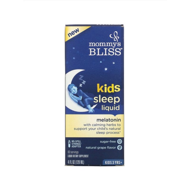 mommy's bliss kids sleep liquid melatonin 120.ml
