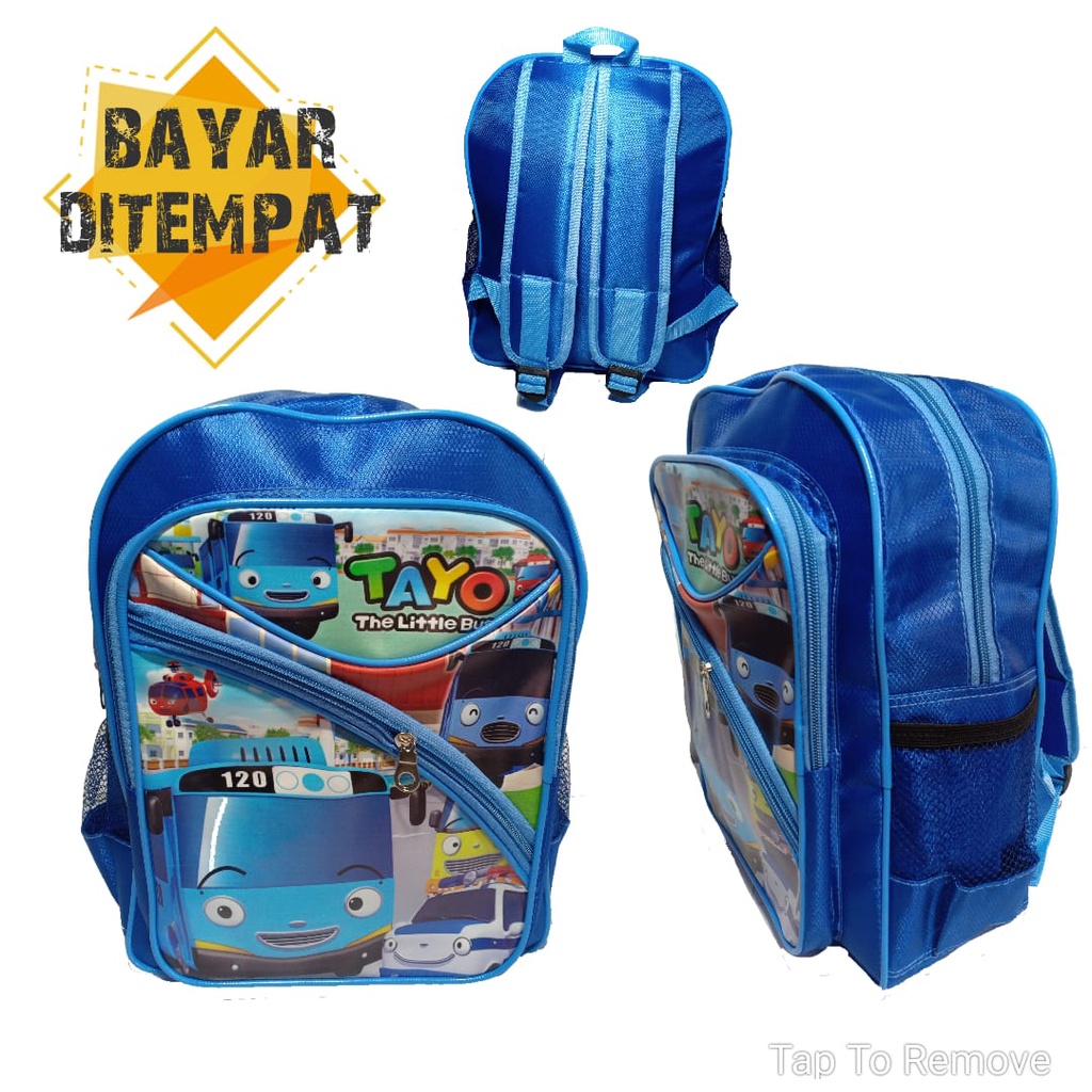 Tas Sekolah Anak Laki-Laki Tas Ransel Anak Laki-Laki Tas Anak Laki-Laki Karakter BOBOIBOY SPIDERMAN 