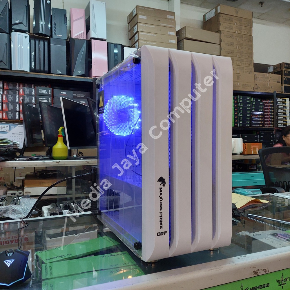 PC Gaming Intel Core i7 10700F | DDR4 16GB | HDD SSD | RX 580 8GB Full Games - Komputer Gaming Editing